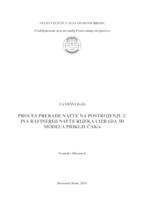 Proces prerade nafte na postrojenju u INA rafineriji nafte Rijeka i izrada 3D modela priključaka