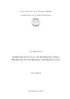 Porezni sustavi u Europskoj uniji i problem dvostrukog oporezivanja