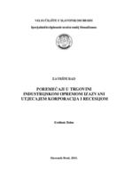 Poremećaji u trgovini industrijskom opremom izazvani utjecajem korporacija i recesijom