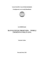 Razvoj novog proizvoda - temelj uspješnog poslovanja