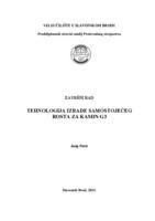 Tehnologija izrade samostojećeg rosta za kamin G3