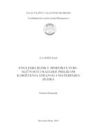 Engleski jezik u hortikulturi - sličnosti i razlike prilikom korištenja stranog i materinjeg jezika