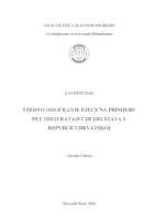 Štedno osiguranje djece na primjeru pet osiguravajućih društava u Republici Hrvatskoj