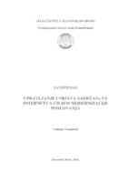 Upravljanje i objava sadržaja na internetu s ciljem modernizacije poslovanja