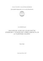 Smanjenje gubitka električne energije u VP Kopanica prelaskom na 20 kV naponsku razinu