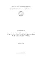 Sustavi za upravljanje odnosima s kupcima u bankarstvu