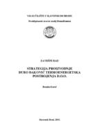 Strategija proizvodnje Đuro Đaković termoenergetska postrojenja d.d.