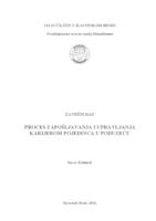 Proces zapošljavanja i upravljanja karijerom pojedinca u poduzeću