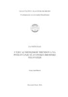 Utjecaj medijskih trendova na poslovanje Slavonsko-brodske televizije