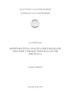 Komparativna analiza osiguranja od nezgode u praksi osiguravajućih društava