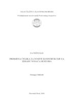 Primjena čelika za nosive konstrukcije za izradu nosača senzora