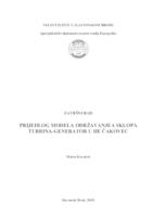 Prijedlog modela održavanja sklopa turbina-generator u HE Čakovec