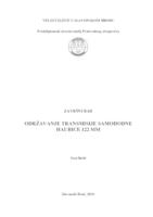 Održavanje transmisije samohodne haubice 122 mm