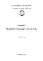 prikaz prve stranice dokumenta Marketing strategija e-poslovanja
