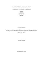 prikaz prve stranice dokumenta Vanjska trgovina i gospodarski rast Hrvatske
