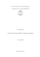 prikaz prve stranice dokumenta Event management otoka Hvara