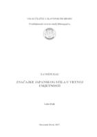 prikaz prve stranice dokumenta Značajke japanskog stila u vrtnoj umjetnosti